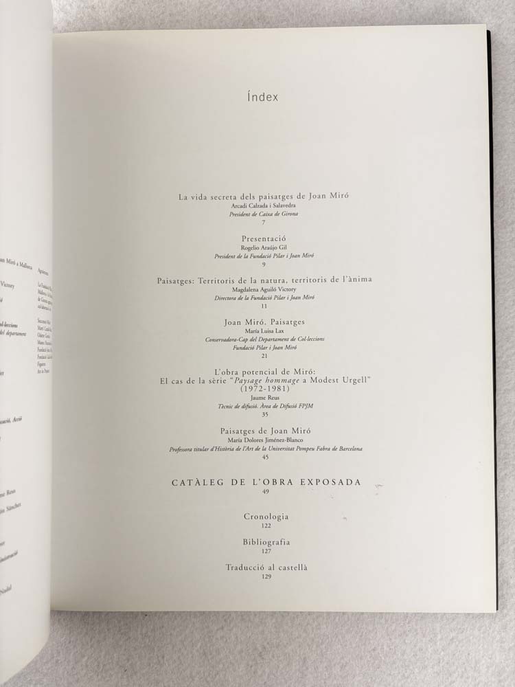 Joan Miró. Paisatges - Imagen 6