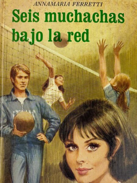 Seis muchachas bajo la red