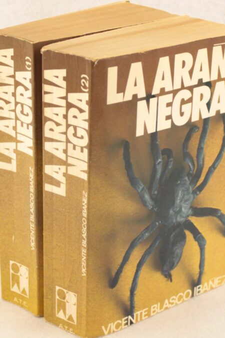 La araña negra (2 tomos)