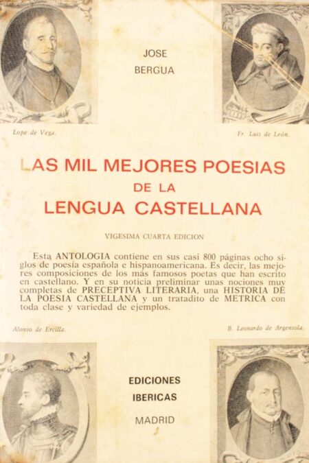 Las mil mejores poesías de la lengua castellana