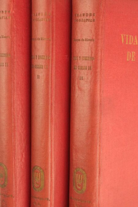 Vida y reinado de Carlos II (3 tomos)